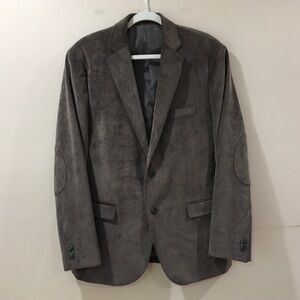 Johnston & Murphy Sport Coat Men M Brown Corduroy Blazer Elbow Patches New